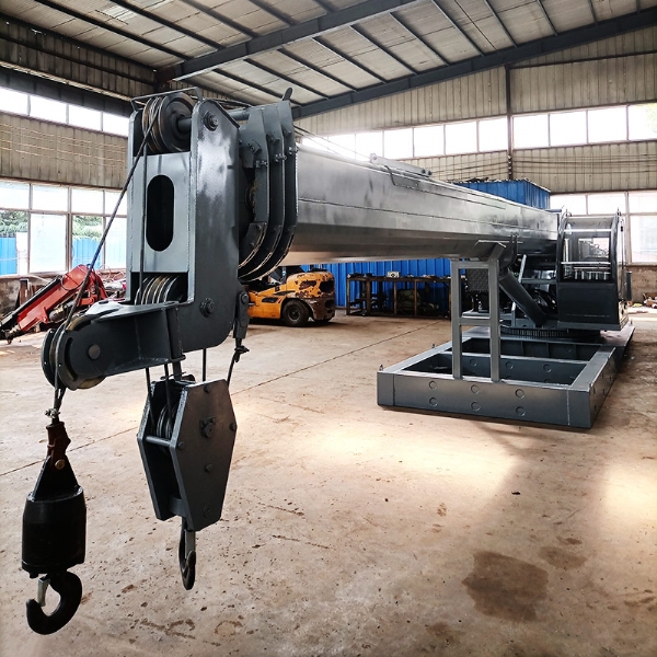 船吊變幅緩停止接觸操作